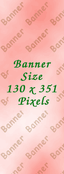 Banner Size 130 x 351