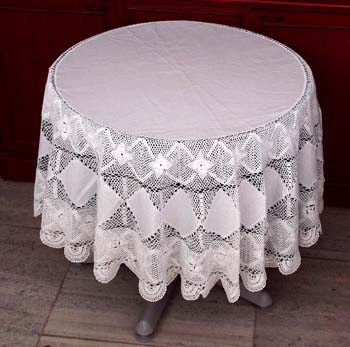 Crochet Tablecloth round RHCRTC2