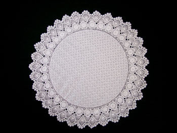 Crochet Tablecloth round RHCRTC4