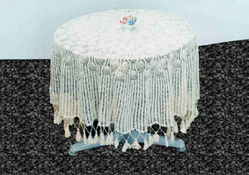 Crochet Tablecloth round RHCRTC9