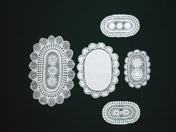 Crochet Doilies Oval RHCOPM4