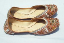 beaded wedding shoes