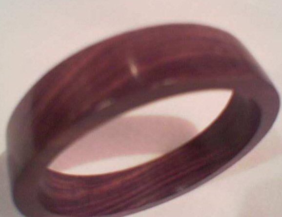 Cylindrical Wooden Bangle  RHWB002