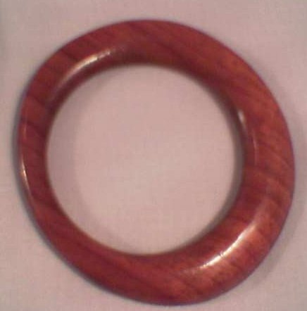 Skewed Wooden Bangle RHWB004