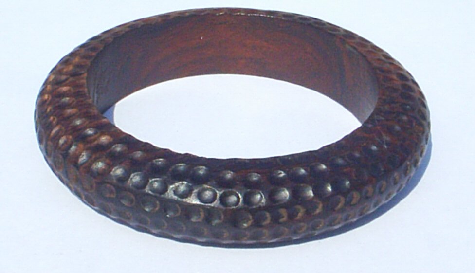 Wooden Bangle tribal style